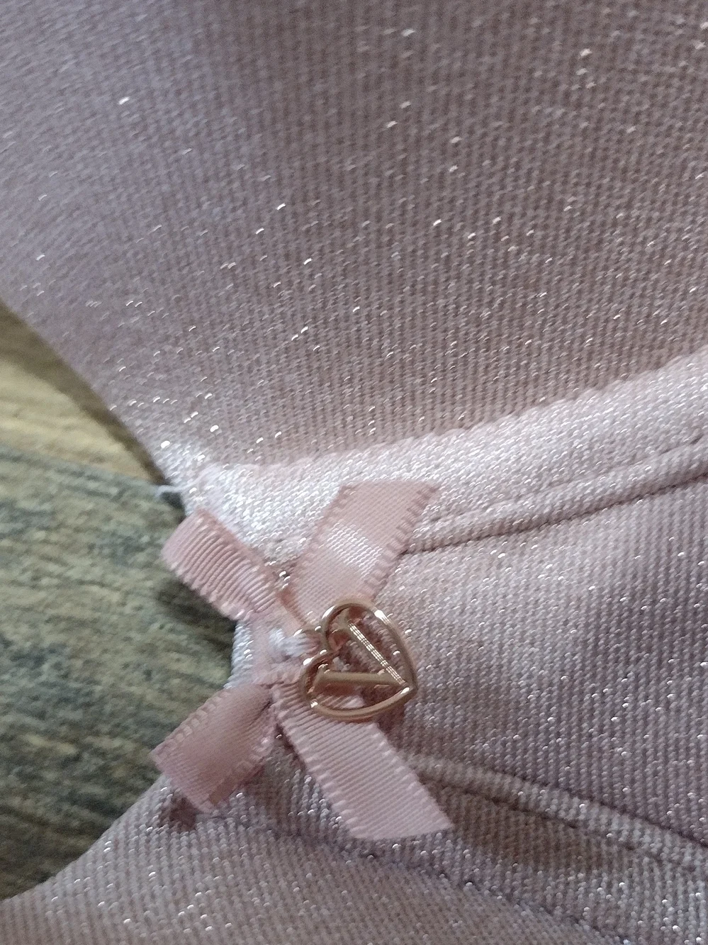 Victoria's Secret Shimmering Pink Lined Demi Bra Size 38D